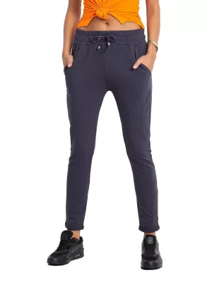Ženske trenirke BASIC FEEL GOOD RV-DR-3698.05X GRAFIT