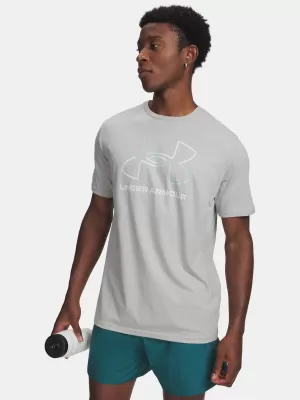 Moška majica s kratkimi rokavi UNDER ARMOUR UA GL FOUNDATION UPDATE SS 1382915-069 SIVA