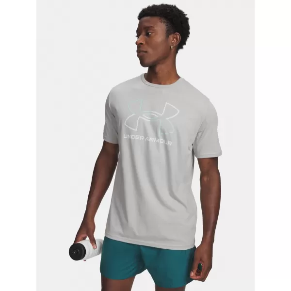 Moška majica s kratkimi rokavi UNDER ARMOUR UA GL FOUNDATION UPDATE SS 1382915-069 SIVA 