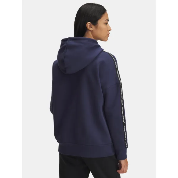  Ženski pulover UNDER ARMOUR ICON FLEECE TAPED HDY 6003708-403 MODRA 