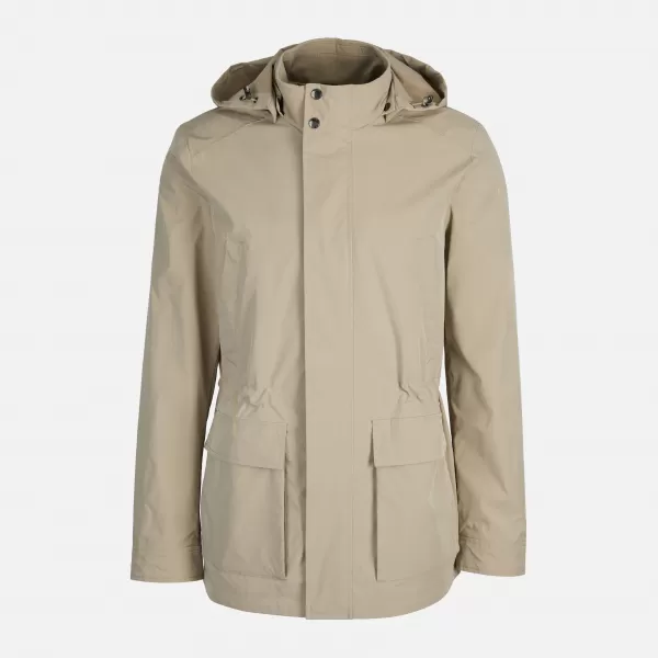  Moška parka GEOX DAMON G012292 BEŽ 