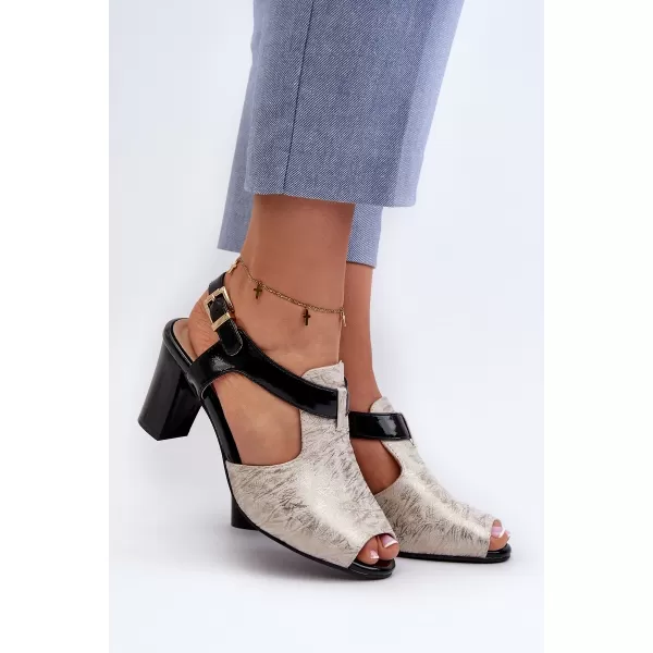  Ženske sandale BOTO QUEENMARIE 31482 ZLATO 