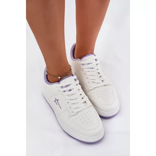  Ženske superge BIG STAR RR274A245 WHITE/PURPLE Big Star Shoes 