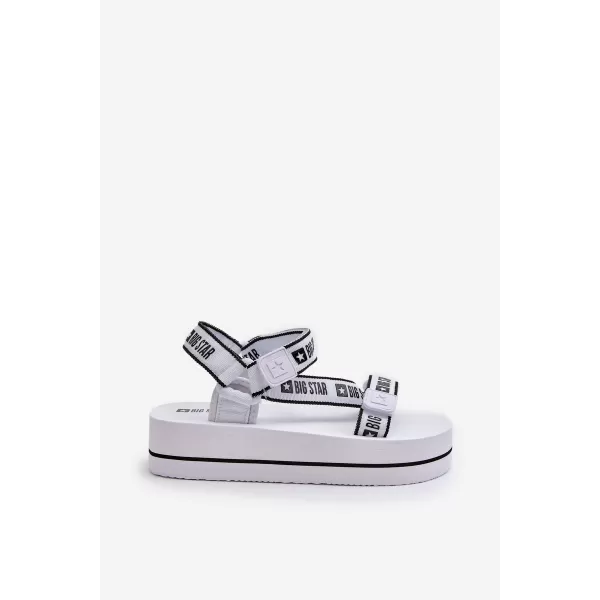 Ženski čevlji BIG STAR NN274A526 WHITE Big Star Shoes 