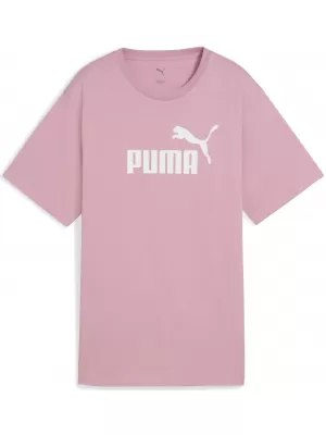 Ženska majica s kratkimi rokavi PUMA ESS NO. 1 LOGO RELAXED TEE 684970-65 URAVNOVEŠENA ROZA