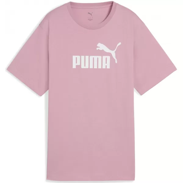  Ženska majica s kratkimi rokavi PUMA ESS NO. 1 LOGO RELAXED TEE 684970-65 URAVNOVEŠENA ROZA 