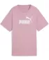 Ženska majica s kratkimi rokavi PUMA ESS NO. 1 LOGO RELAXED TEE 684970-65 URAVNOVEŠENA ROZA