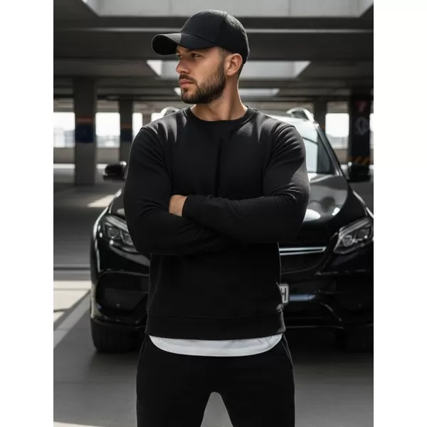  Moški pulover DSTREET BX2416 ČRNA 