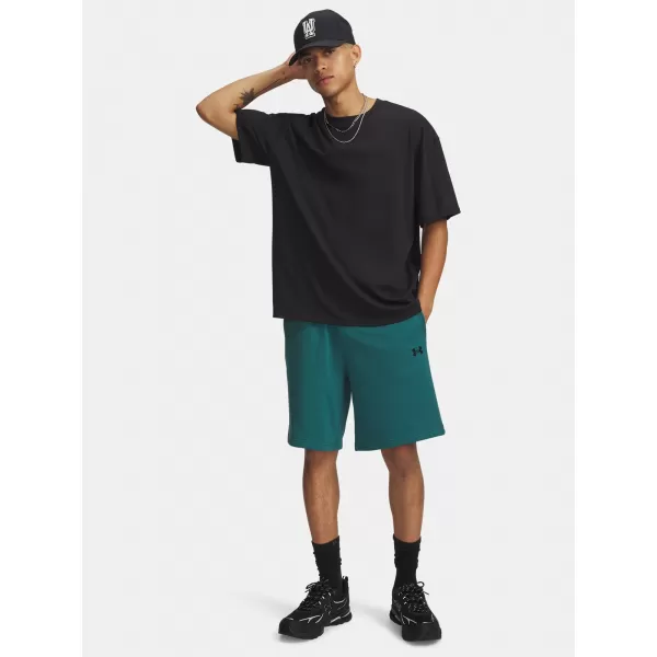  Moške kratke hlače UNDER ARMOUR UA RIVAL LW SHORTS 6009345-338 ZELENA 