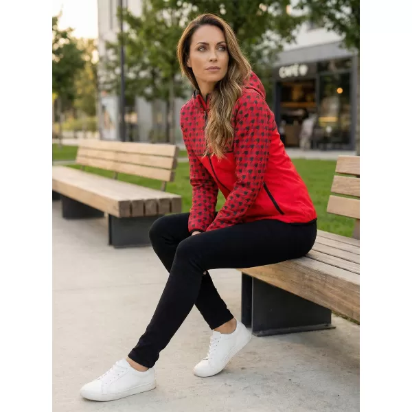  Ženska vrhunska softshell jakna ALTISPORT VOJ/ALW048JACK01 RDEČA 