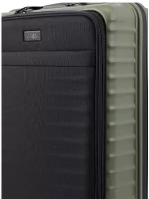 Kovček TITAN Upgrade S23 Front pocket Forest green GOZDNO ZELENA