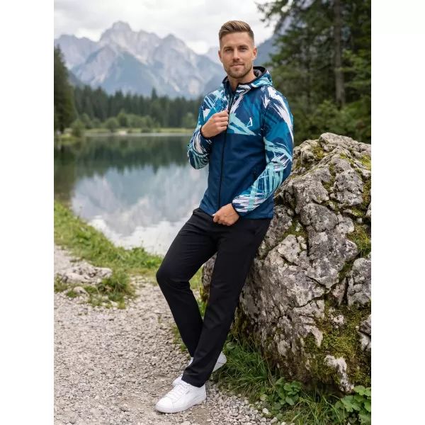  Moška vrhunska softshell jakna ALTISPORT VOJ/ALM039JACK01 MORNARSKO MODRA 