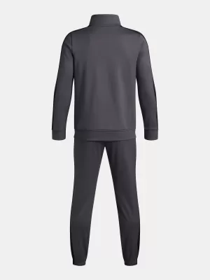 Fantovski komplet UNDER ARMOUR UA RIVAL KNIT TRACK SUIT 1363290-025 SIVA
