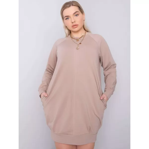  Obleka BASIC FEEL GOOD RV-SK-6296.99 TEMNO BEŽ 