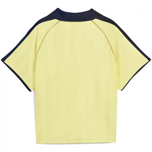  Ženska funkcionalna majica PUMA T7 RELAXED FOOTBALL JERSEY 632157-35 ZLATA LUNA 