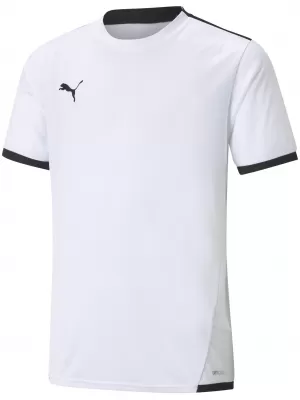 Otroška funkcionalna majica PUMA TEAMLIGA JERSEY JR 704925-04 PUMA BELA/PUMA ČRNA