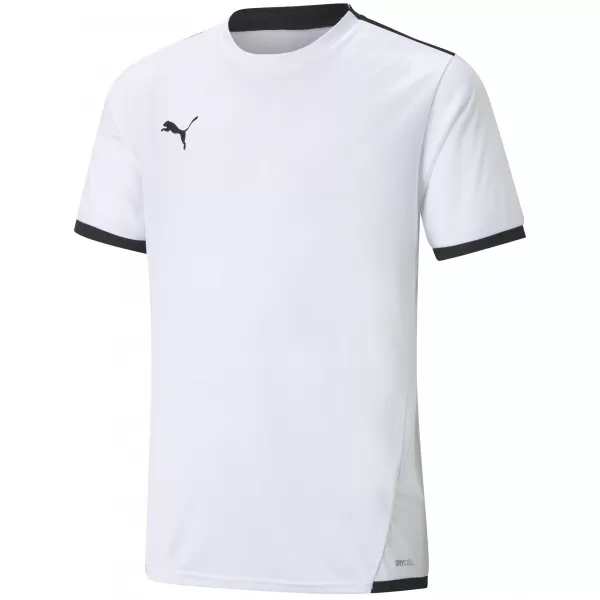  Otroška funkcionalna majica PUMA TEAMLIGA JERSEY JR 704925-04 PUMA BELA/PUMA ČRNA 