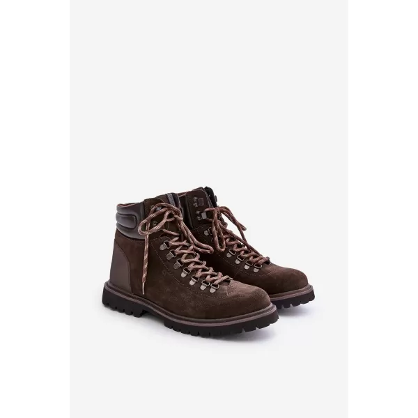  Moški čevlji BIG STAR OO174644 BROWN/BEIGE Big Star Shoes 