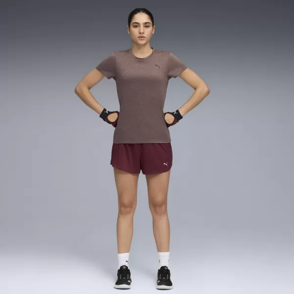  Ženska majica s kratkimi rokavi PUMA W TAD ESSENTIAL HEATHER TEE 525891-88 ROZIN HEATHER 