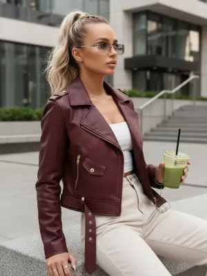 Ženska jakna DSTREET TY5649 BORDO