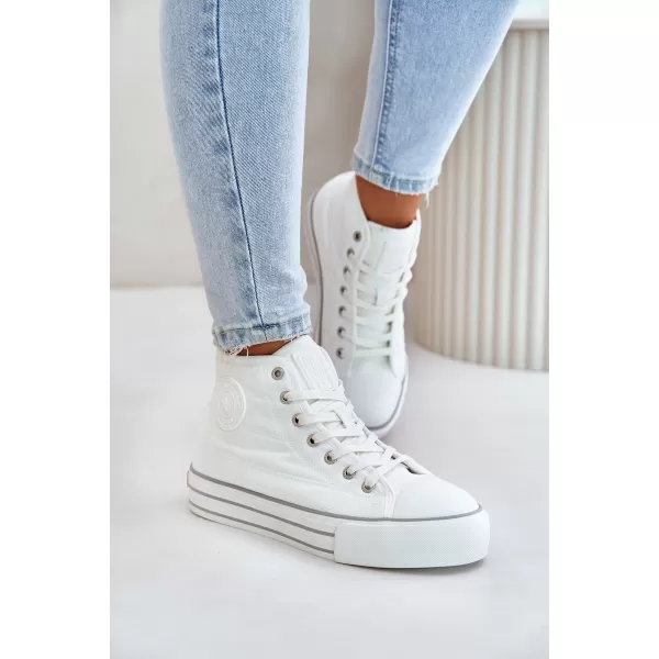  Ženske superge BIG STAR OO274A473 WHITE Big Star Shoes 
