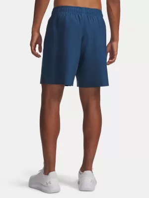Moške kratke hlače UNDER ARMOUR UA TECH WOVEN WORDMARK SHORT 1383356-498 MODRA