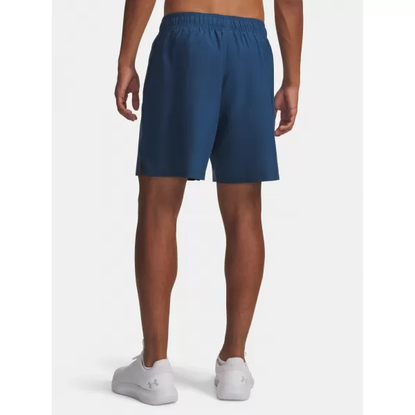  Moške kratke hlače UNDER ARMOUR UA TECH WOVEN WORDMARK SHORT 1383356-498 MODRA 