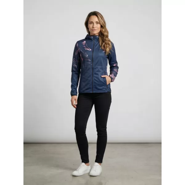  Ženska vrhunska softshell jakna ALTISPORT VOJ/ALW064JACK01 MODRO ROZA 