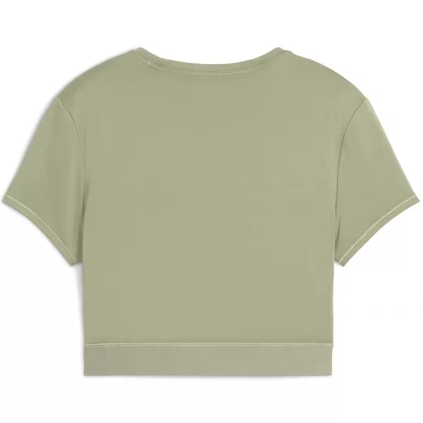  Ženska majica s kratkimi rokavi PUMA W STRONG TEE - SHORT 526805-82 LUKS VOJSKA 