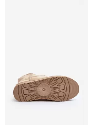 Ženski škornji za sneg CROSS MM2R4023C BEIGE Cross Jeans