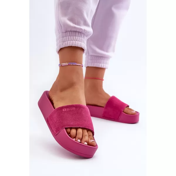  Ženski čevlji BIG STAR NN274A672 PINK Big Star Shoes 