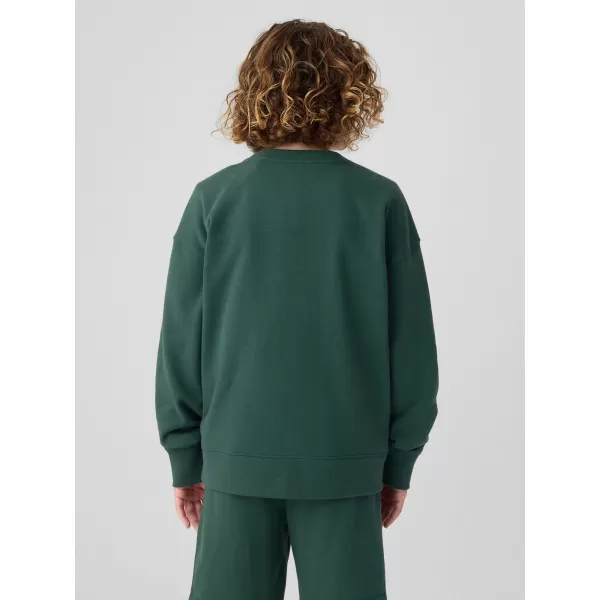  Otroški pulover GAP LOGO SWEATSHIRT 406762-01 MOORES ZELENA 