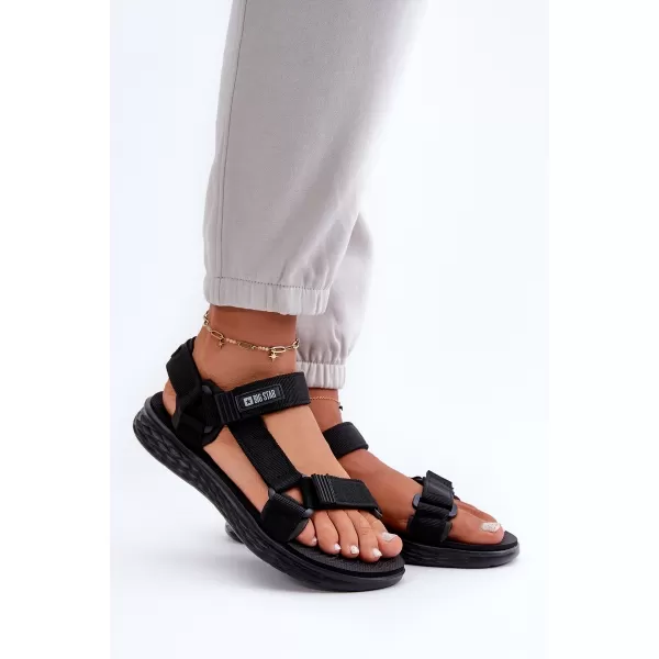  Ženski sandali BIG STAR FF274A600 BLACK Big Star Shoes 