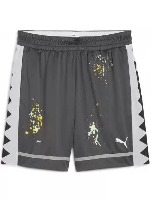 Moške kratke hlače PUMA PITP ALL JAWS 6.5" SHORT 632918-01 TEMNO SIVA