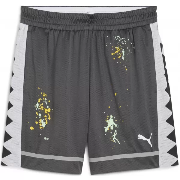  Moške kratke hlače PUMA PITP ALL JAWS 6.5" SHORT 632918-01 TEMNO SIVA 