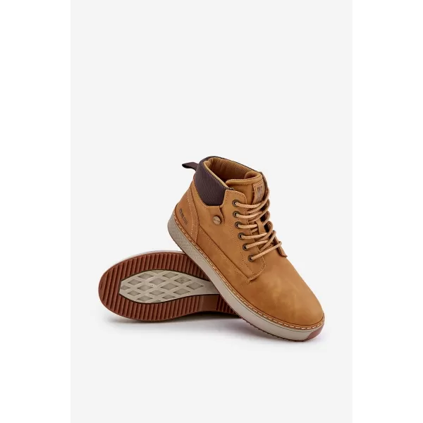  Moški čevlji BIG STAR OO174561 BROWN/BEIGE Big Star Shoes 