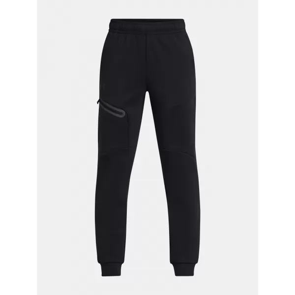  Fantovske trenirke UNDER ARMOUR UA B UNSTOPPABLE FLC JOGGER 1386689-001 ČRNA 