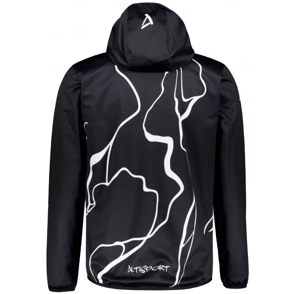  Moška vrhunska softshell jakna ALTISPORT VOJ/ALM073JACK01 ČRNA 