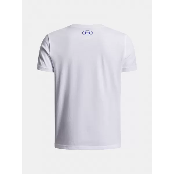  Fantovska majica s kratkimi rokavi UNDER ARMOUR UA B BOXED SPORTS UPDATE SS 1388672-100 BELA 