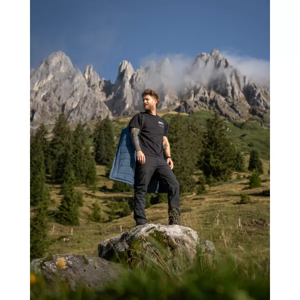  Moški zimski plašč NORDBLANC ICEAGE NBWJM8256 MODRA 