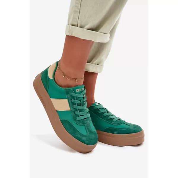  Ženske superge BIG STAR TT274163 GREEN Big Star Shoes 