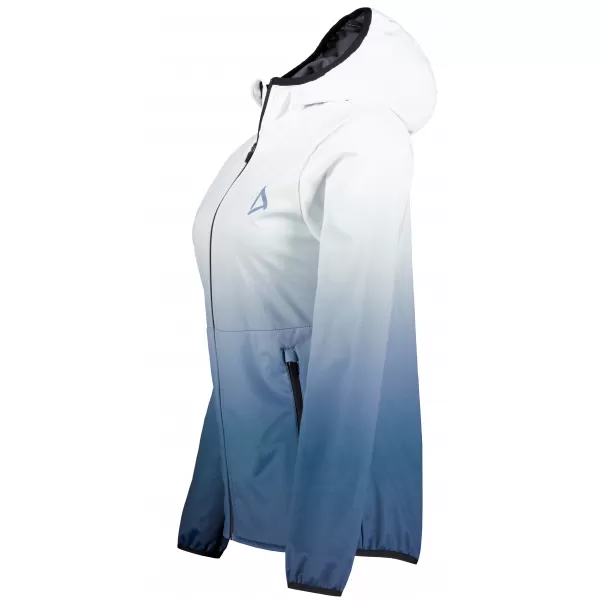  Ženska vrhunska softshell jakna ALTISPORT VOJ/ALW126JACK01 MORNARSKO MODRA/BELA 