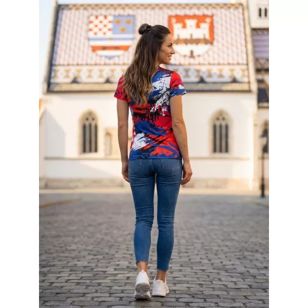  Ženska vrhunska majica s kratkimi rokavi ALTISPORT VOJ/ALW036HR/TR01 PROGE 
