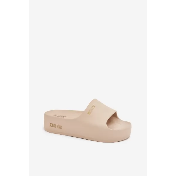  Ženski natikači BIG STAR SS274722 BEIGE Big Star Shoes 