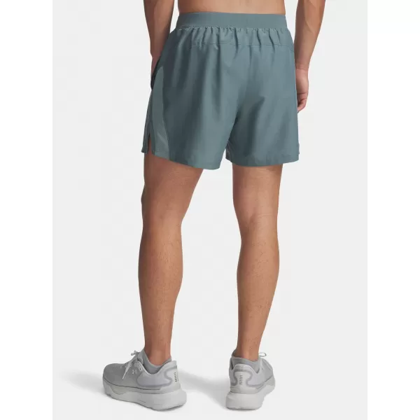  Moške kratke hlače UNDER ARMOUR UA LAUNCH 5'' SHORTS 1382617-587 MODRA 
