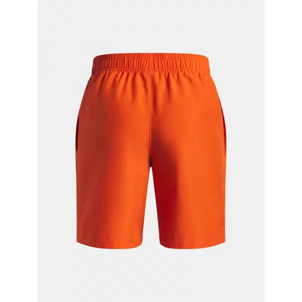  Fantovske kratke hlače UNDER ARMOUR UA TECH WOVEN WORDMARK SHORT 1383341-844 ORANŽNA 