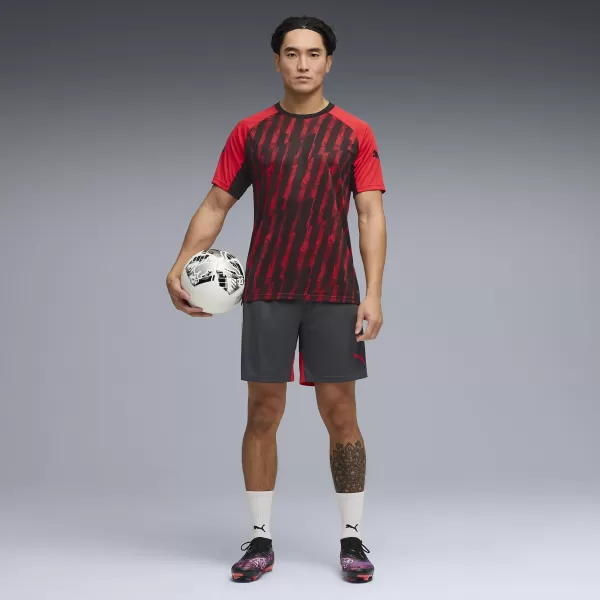  Moška funkcionalna majica PUMA INDIVIDUALLIGA GRAPH JERSEY 660578_01 PUMA RDEČA/PUMA BELA 