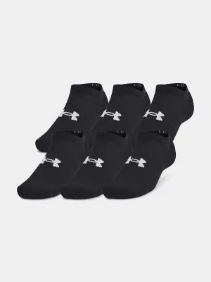 Nogavice UNDER ARMOUR UNISEX UA TC NO SHOW (3 PÁRY) 1386313-001 ČRNA