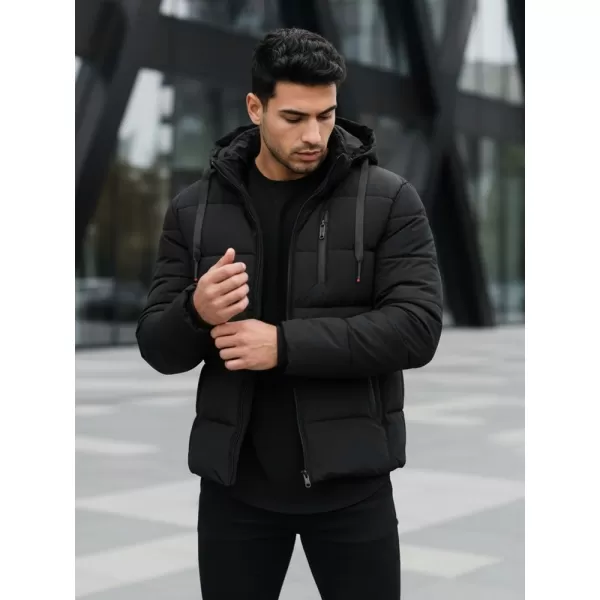  Moška jakna DSTREET TX5117 ČRNA 