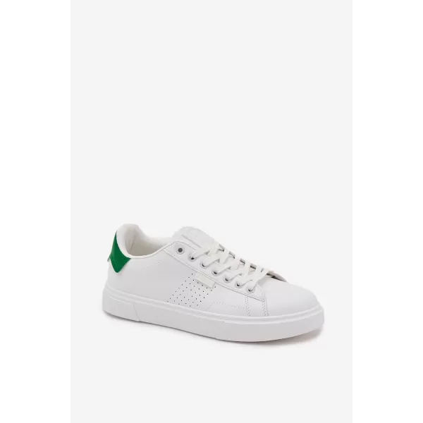  Moški čevlji BIG STAR OO174116 WHITE/GREEN Big Star Shoes 